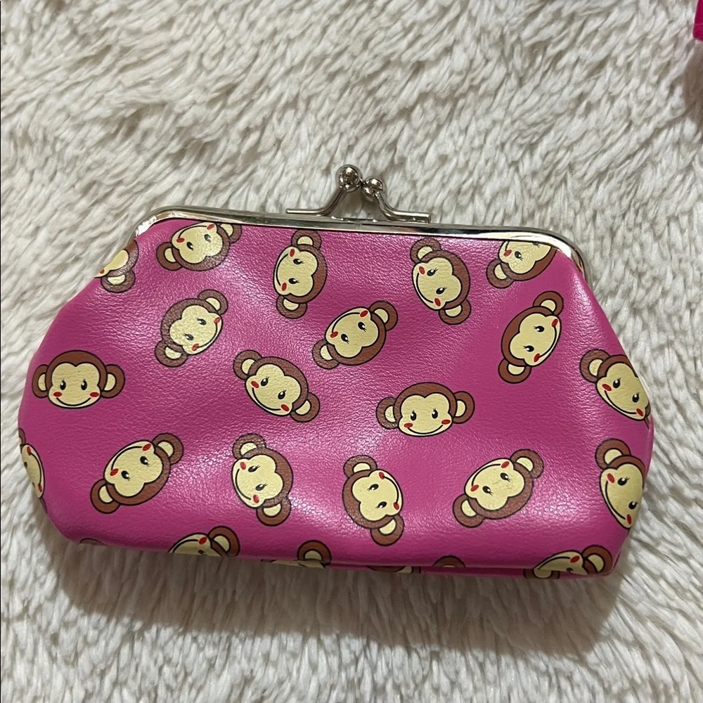 Kids Purse Coin Purse lot dog hello kitty monkey